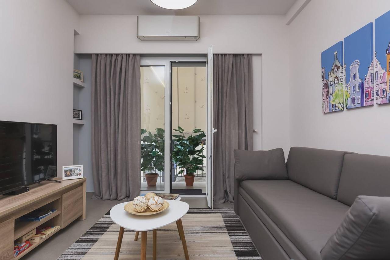 Central Koukaki Unique Flat Next To Acropolis & Metro 57Sqm Athen Exterior foto